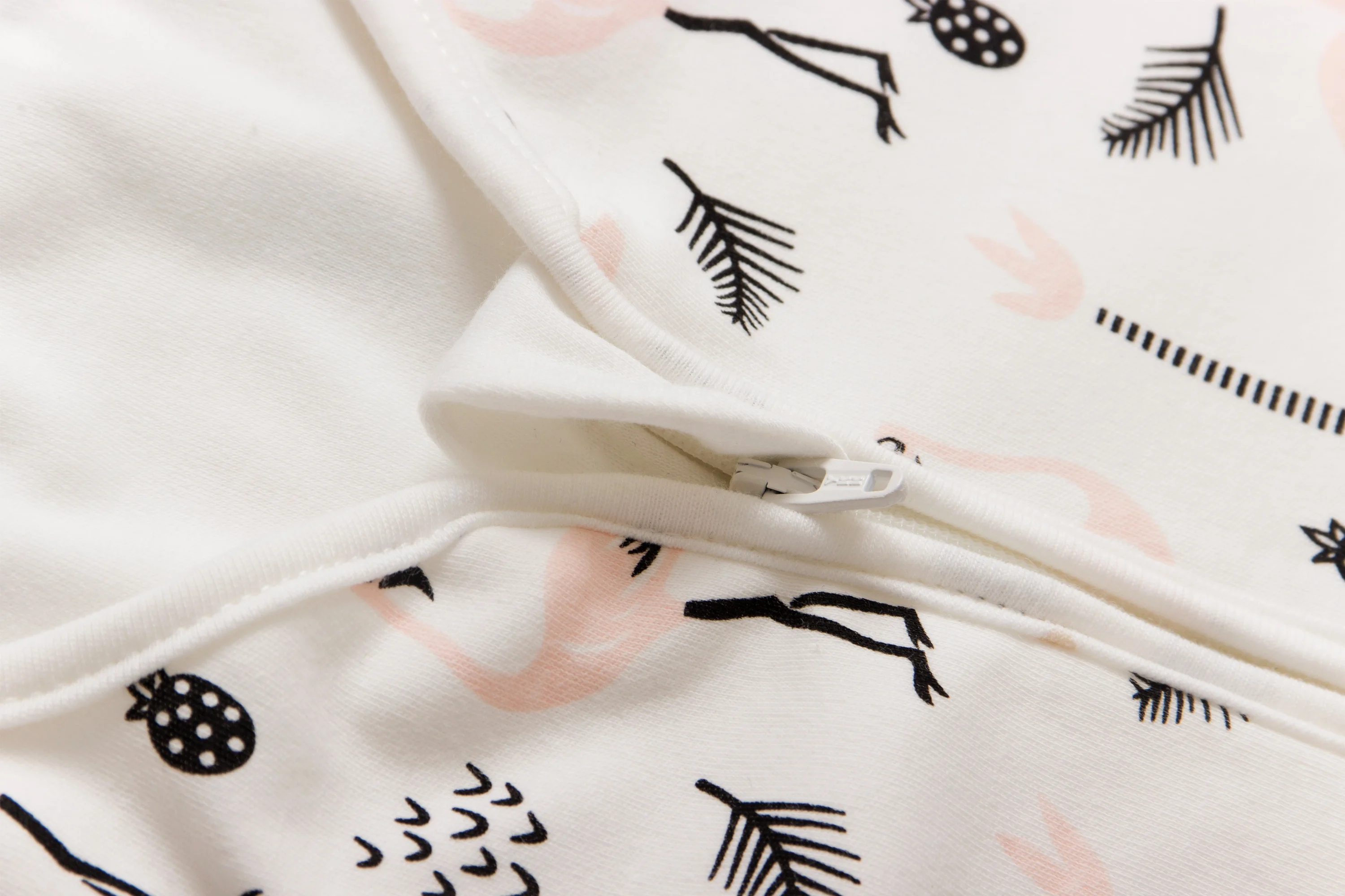 
Заводская изготовленная на заказ сумка из 100% органического хлопка с милым рисунком для ношения в стиле унисекс с двумя ногами съемные рукава Детская сумка для сна 