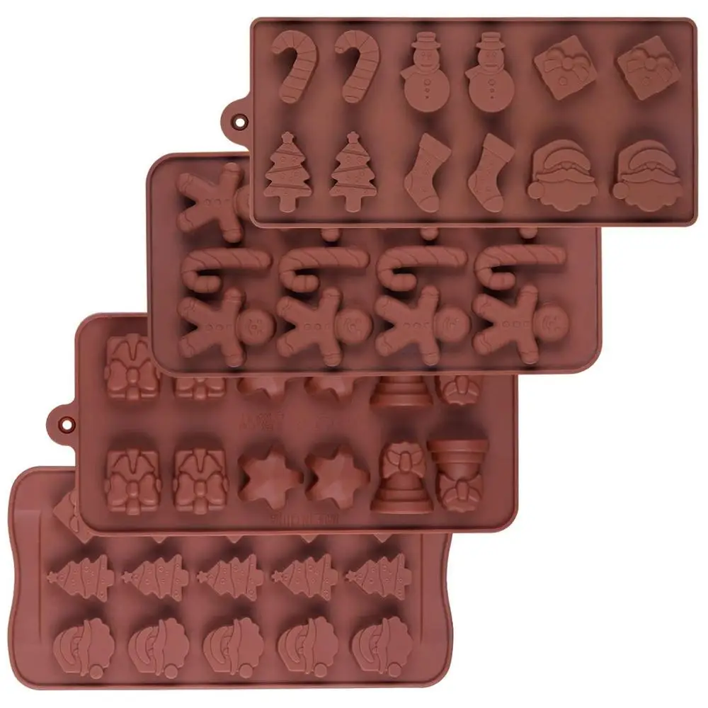 Silicone Chocolate Mould Candy Mold Baking Set Chocolate Ice Cube Mould 