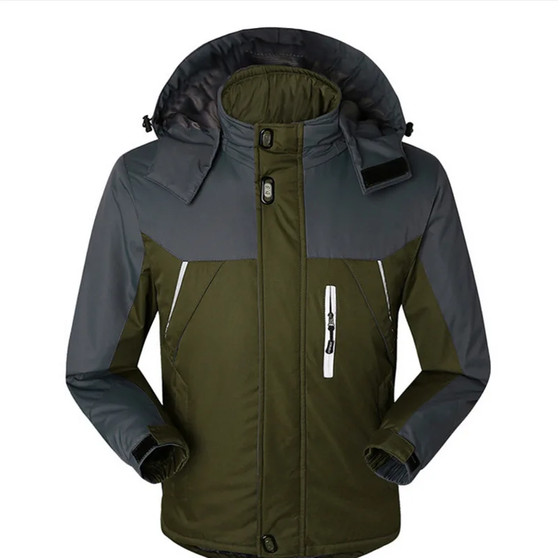 Men Winter Thick Veet Windproof Down Coat High Quality Male Waterproof Jacket_voghion.com