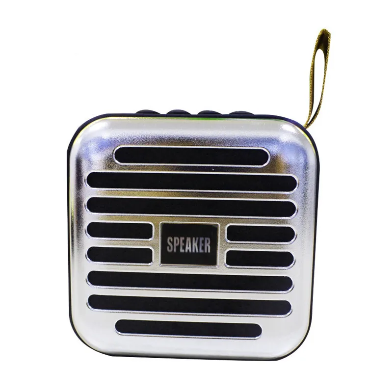 Mini Portable square Cube Mp3 Music Player Small Speaker for Outdoor