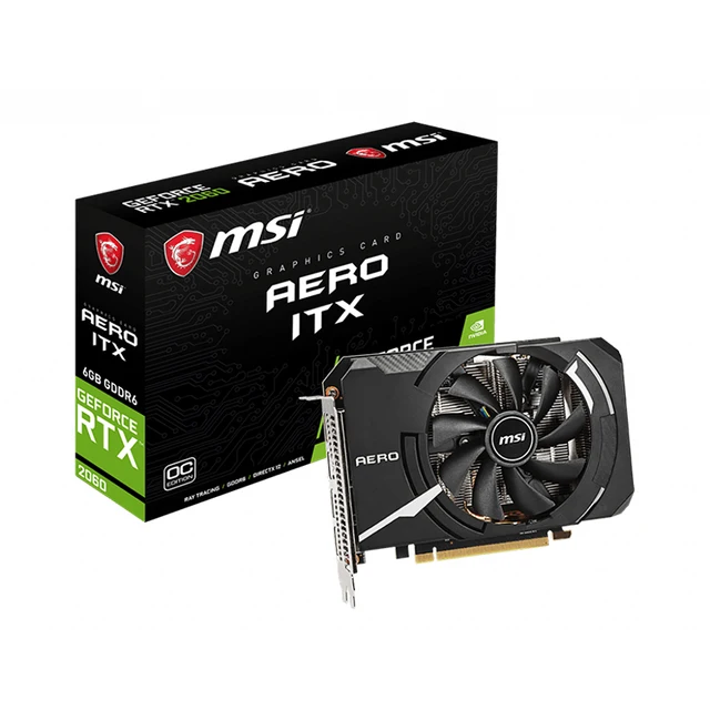 Msi Nvidia Geforce Rtx2060 Aero Itx 6g Oc Used Gaming Graphics Card With  6gb Gddr6 Memory Powered By Nvidia Geforce Rtx 2060 - Buy Geforce Rtx2060 