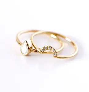 2026 Most Popular American Style Classic  925 Sterling Silver Slim Drop Ring /couple Rings/wedding Rings With Cubic