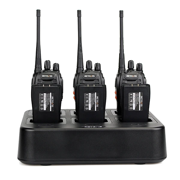 Wholesale Retevis two way Radio six-Way Rapid Charger Multi Unit Gang for Baofeng  888S Arcshell AR-5 Retevis H777 H777 Plus From