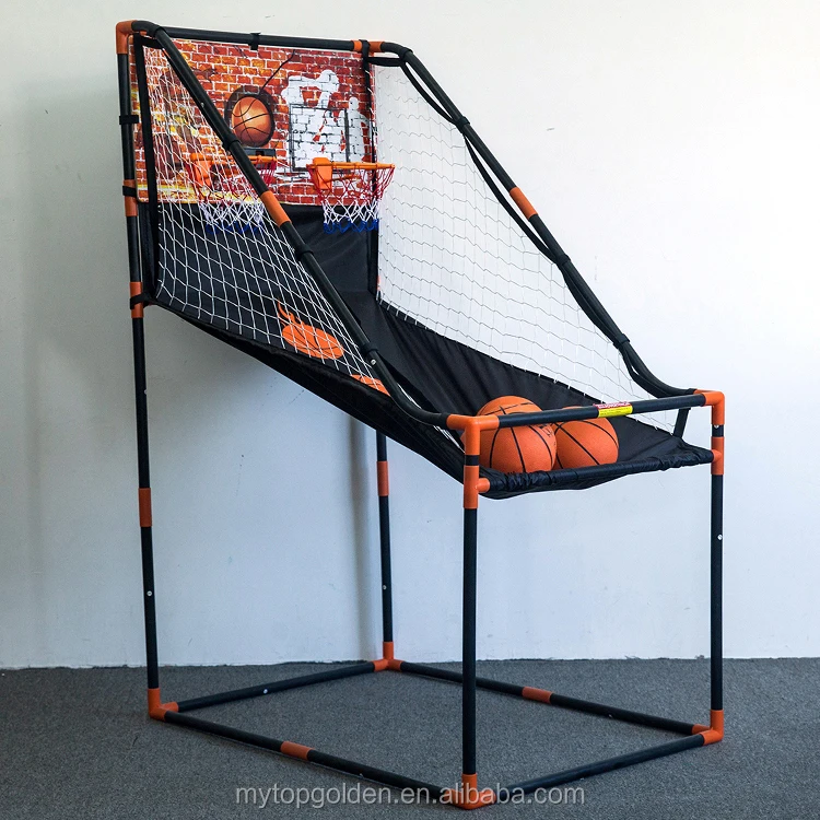 Arcade Double Shoot Basketball Game Machine for Two Players