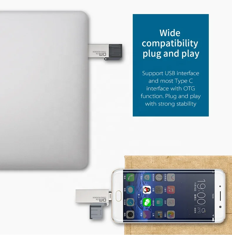 DM Manufacture Card Reader with Type C Connector CR006
