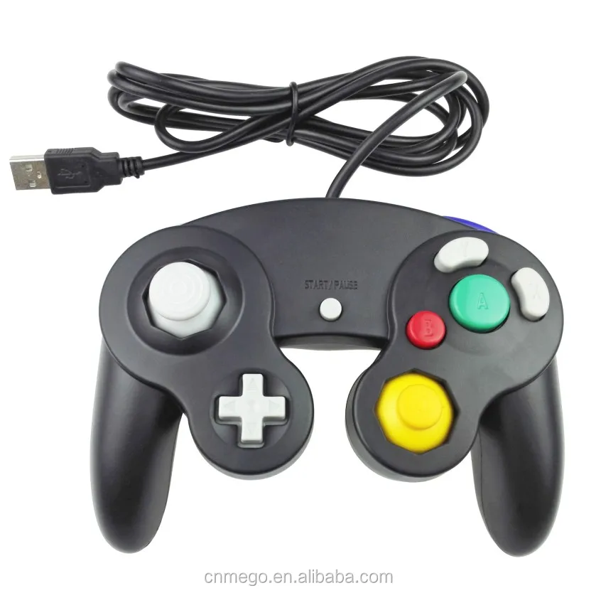 Classic nintendo gc gamecube style usb wired controller for pc and mac ...
