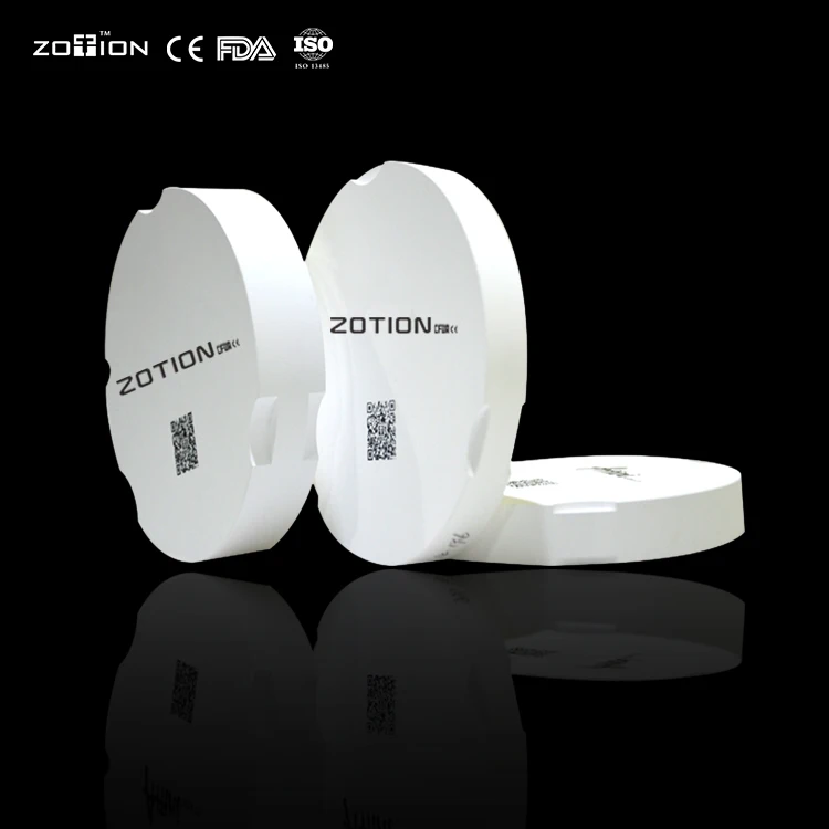 
 Китай zotion cad cam стоматологический циркониевый диск  