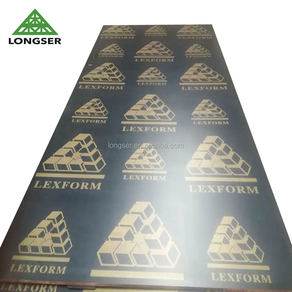 Phenolic Impregnated Paper Veneer Board Surface Material Film Faced Shuttering Plywood