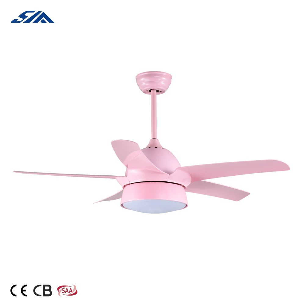 hot pink ceiling fan