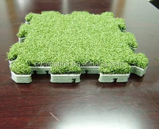 EVA Artificial Turf Synthetic Grass Sport Mat 60x60