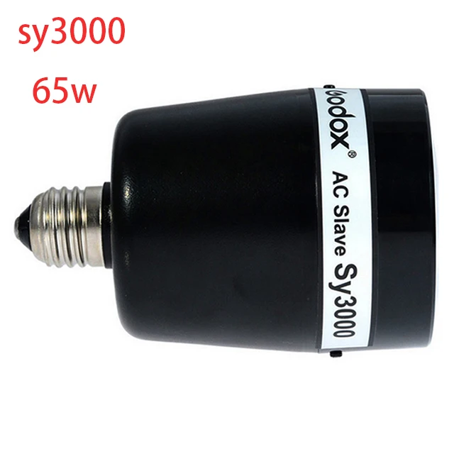 Godox SY3000 Photo Studio Strobe Light E27 Screw AC Slave Flash Strobe Bulb 110V
