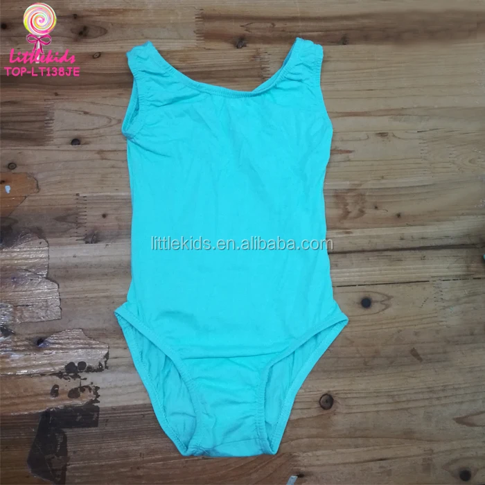 Summer Baby Ballet Dance Leotard Gymnastics Black Cotton Spandex