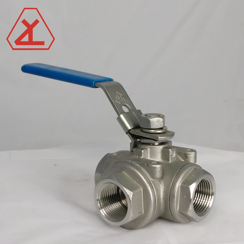 Taiwan 3 Way T Type Or L Type High Mounting Pad Ball Valve Buy Taiwan 3 Way Ball Valve T Type Or L Type 3 Way Ball Valve High Mounting Pad Ball Valve Product