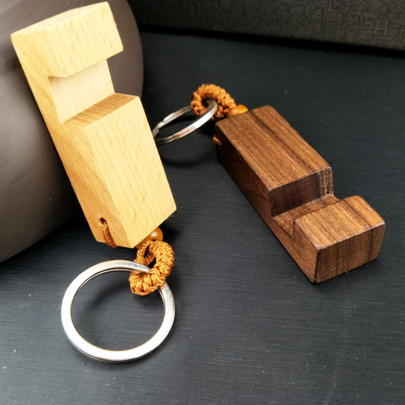 Сувенирные подарки пустая деревянная брелок для