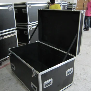 Professional stage/audio equipment aluminum flight case ,large road cases with wheels