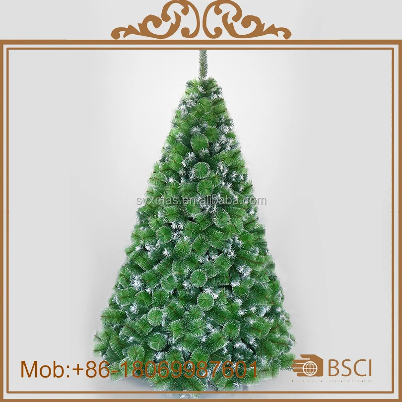 210cm Artificial Christmas Tree Pvc Large With Pine Cone Christmas