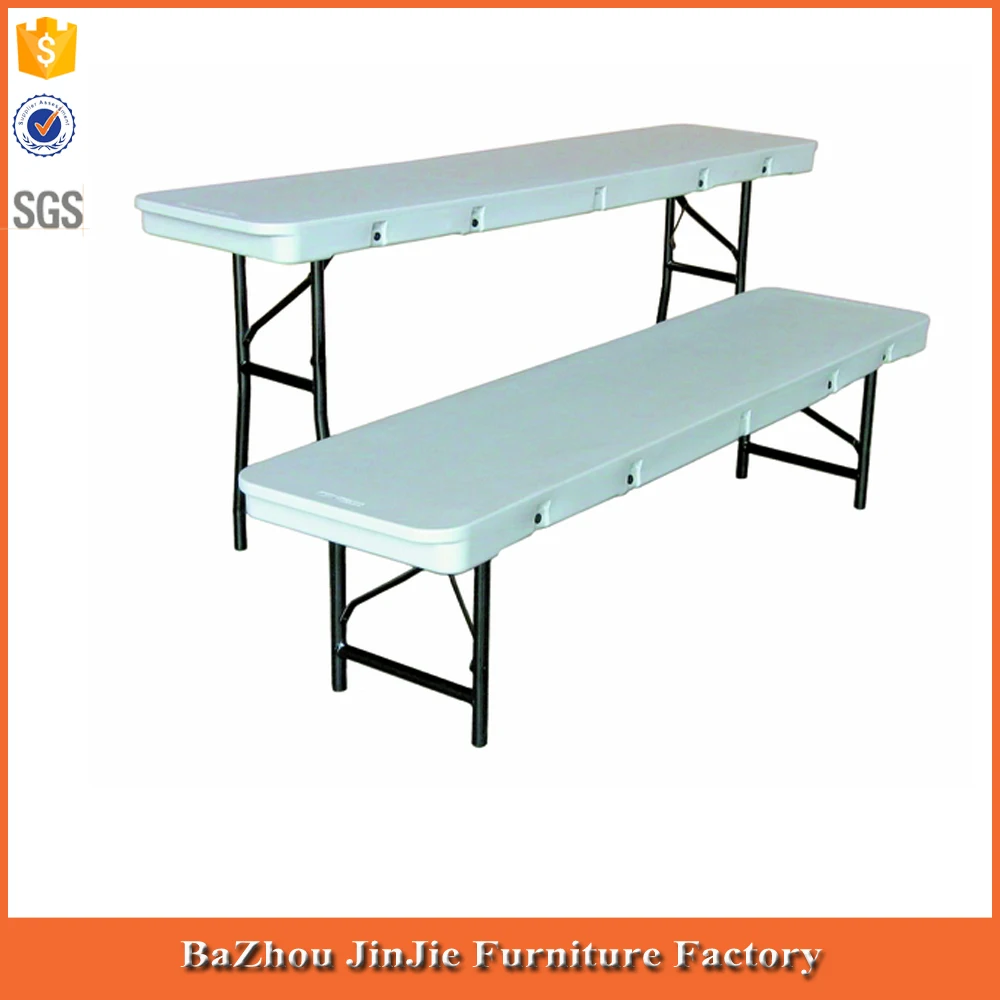Складной пластиковый стол с высокой грузоподъемностью 6