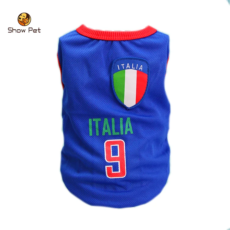 Опт Кубок мира футбол собака рубашка жилет спортивная