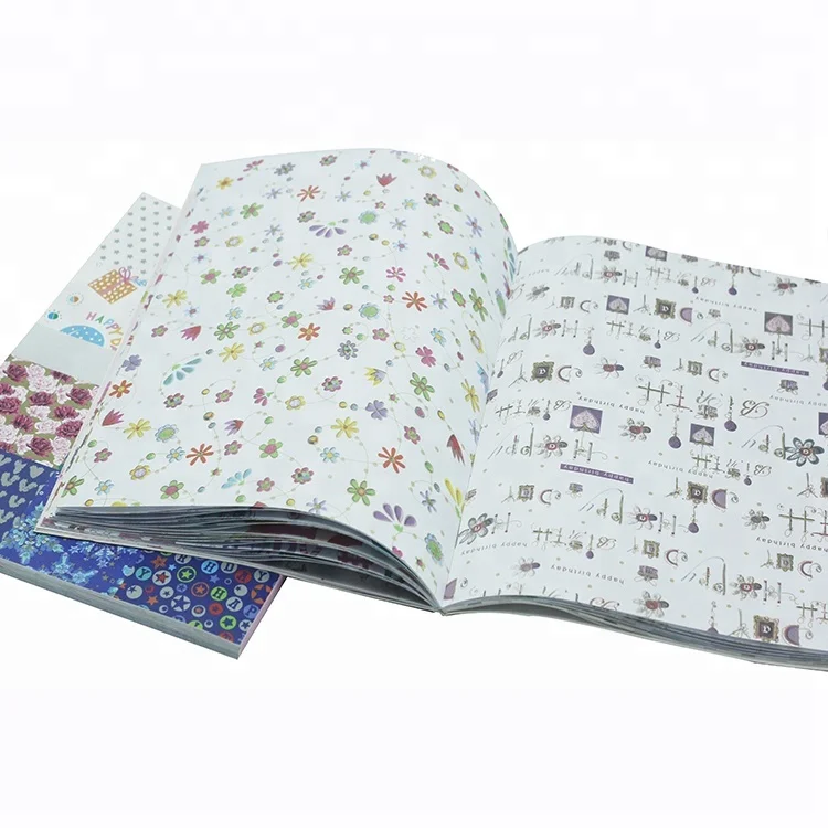 white gift wrapping paper book 12