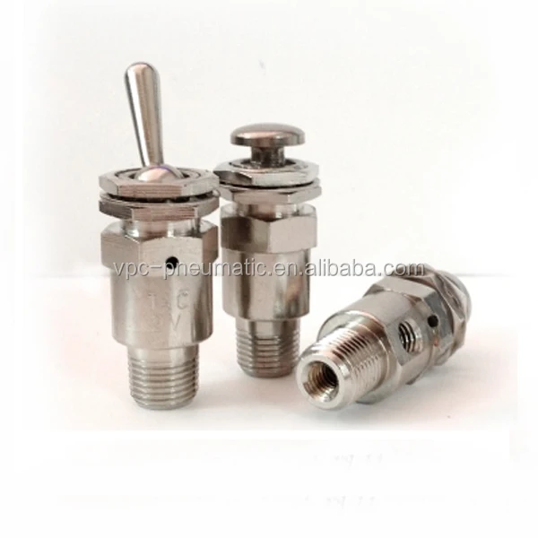 MVHA Series Air Push Button Valve Mindman Type
