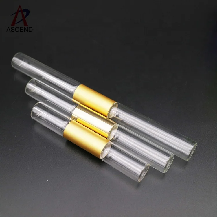 3ml 5ml 8ml Double Vials Two in One Roller on Ball Perfume Glass Bottle	mini Bottle for Oil Roller