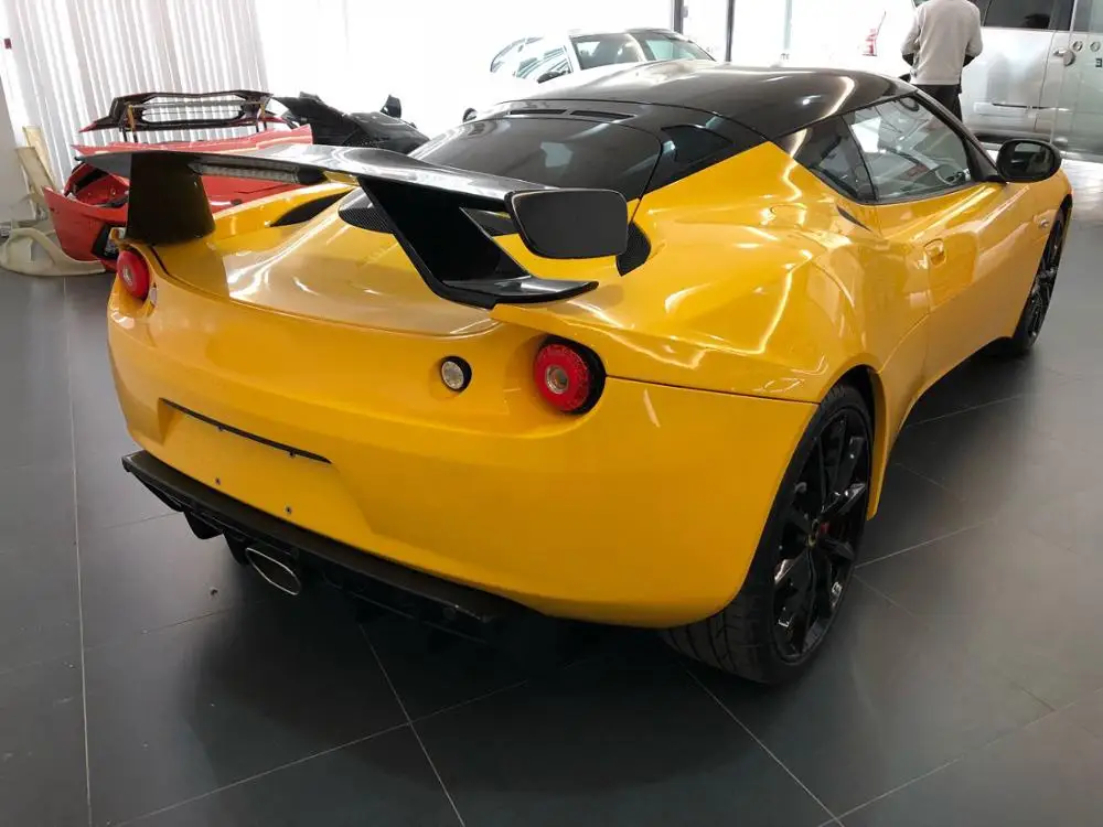 Carbon Fiber Rear Racing Wing Spoiler for Lotus Evora (2010-2016