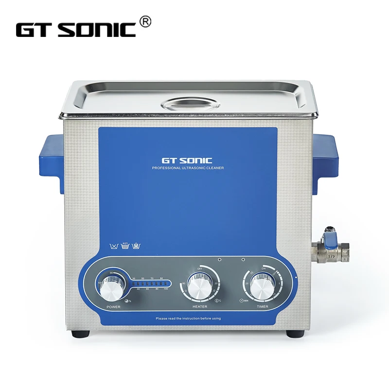 GT SONIC-P6 40K 150W Adjustable Ultrasonic Cleaner - 6L Dental