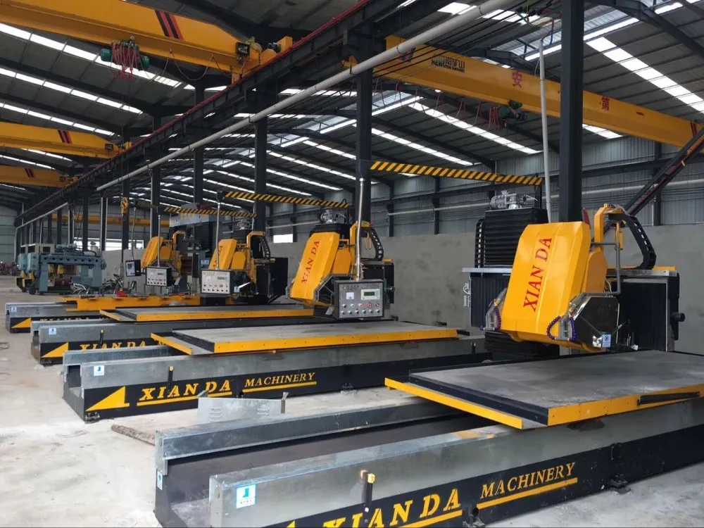 STONE MOLDING MACHINE for LINEAR RAILING PROFILING MARBLE GRANITE SHAPING