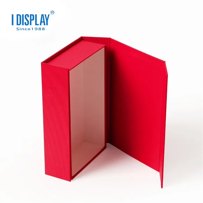 Customized Cardboard Book Shaped Packaging Carton Gift Box Folding Magnetic Flap Box