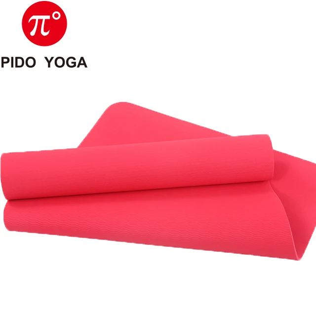 Pido Single Color 6mm Good Quality Tpe Yoga Mat Buy Single Colo Yoga Mat,Good Quality Yoga Mat