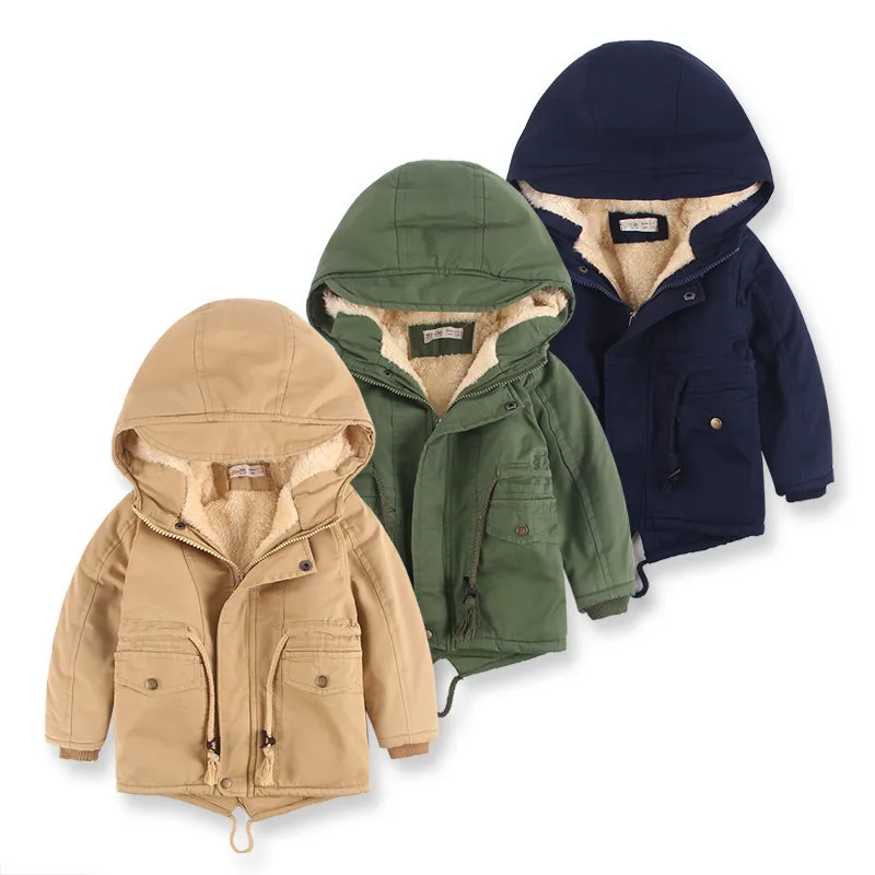 Wholesale Trending Products Children’s Korea Thick Warm Winter Coats From China Supplier