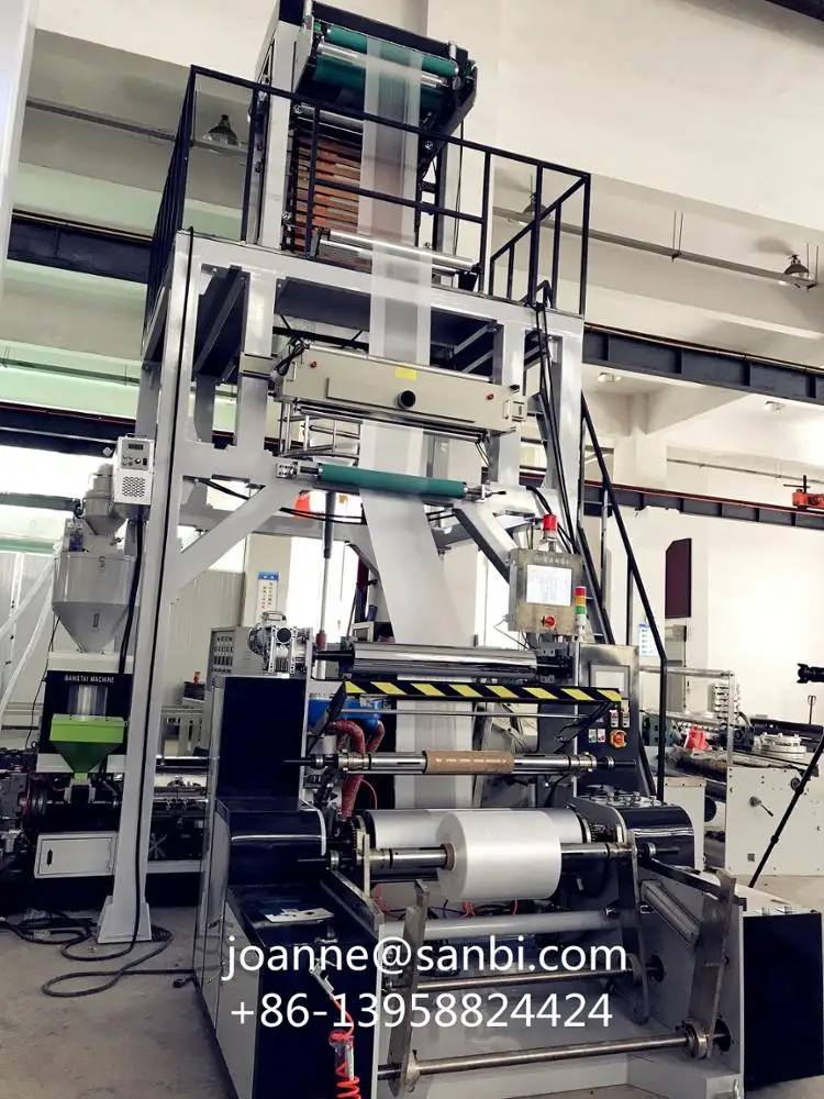 ABA 3 Layers Film Blowing Machine for Efficient Blown Film Production Line