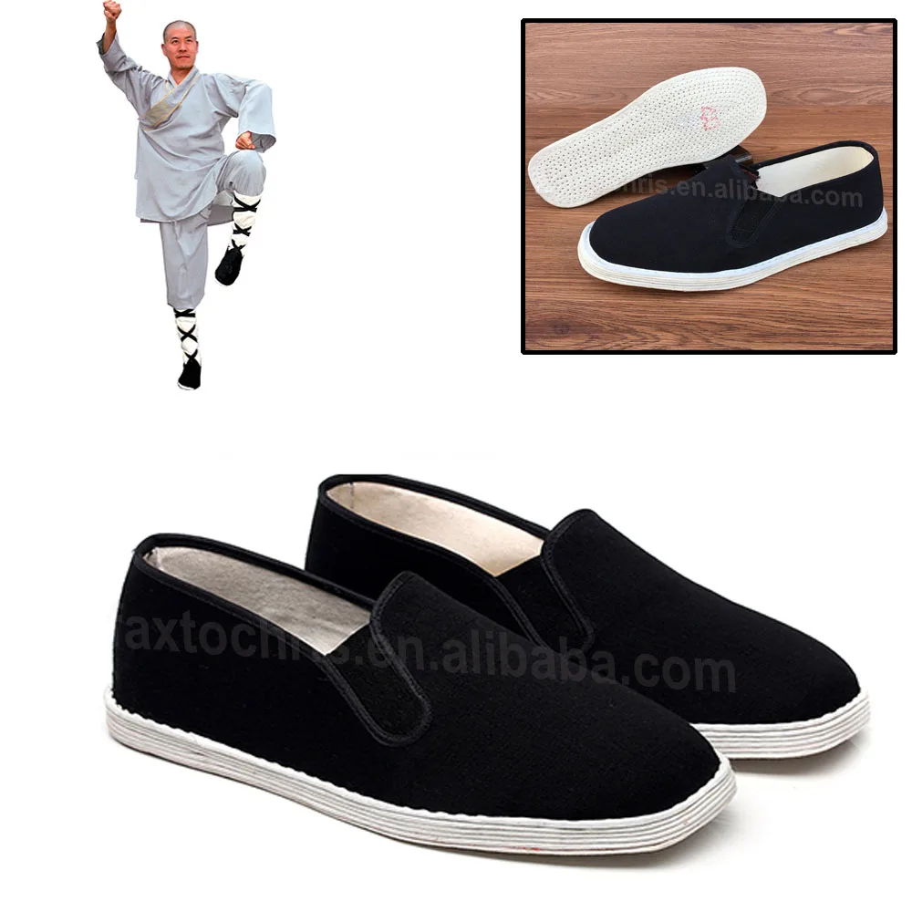 Classical Black Rubber Kung Fu Shoes Supplier - Buy Rubber Sole  Shoes,Shoes,Shoe Product on 