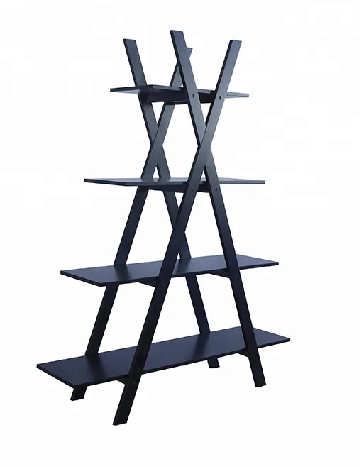 4 Tier Bookshelf With Storage Organizer Home Decor Plant Flower Display