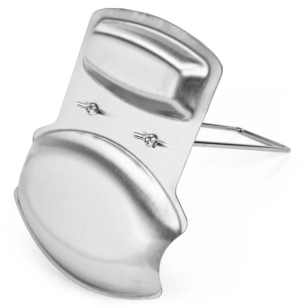 Подставка для крышек кастрюль, органайзер из нержавеющей стали для хранения суповых ложек, кухонных инструментов