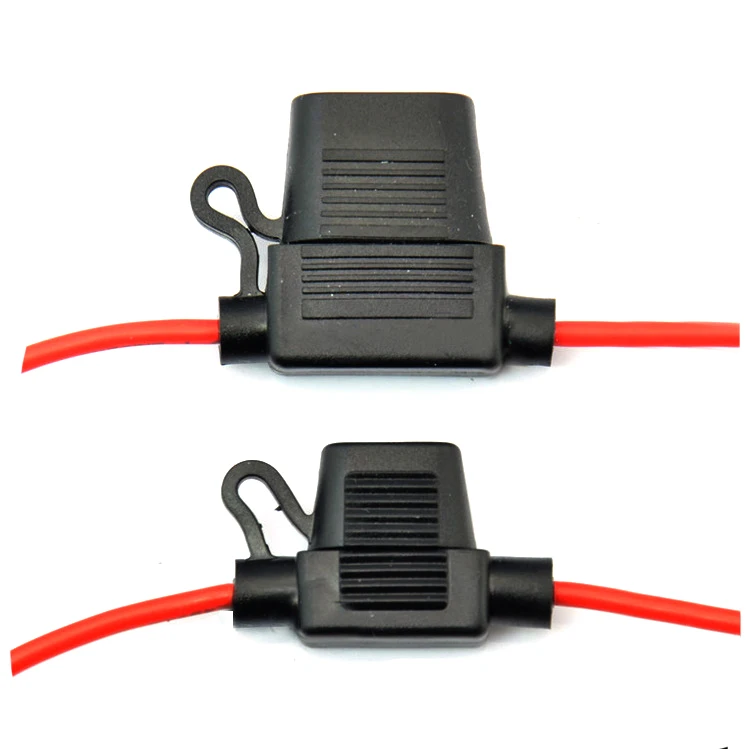 
 Автомобильный держатель предохранителя, Калибр 16awg, медный провод, автомобильный водонепроницаемый мини-Держатель предохранителя в линию  