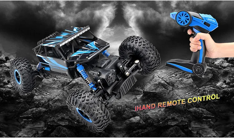 ロッククローラー 1/18 2.4G 4WD 4x4 車 RCおもちゃ ラジコンカー