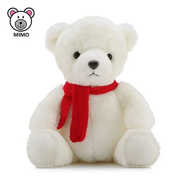 white polar bear teddy