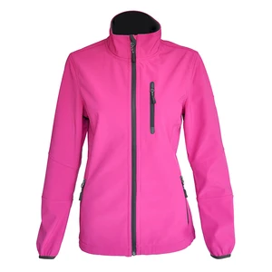 Outdoor Waterproof Breathable Ladies Fleece Softshell Jacket with Custom Logo Comfortable and Stylish
