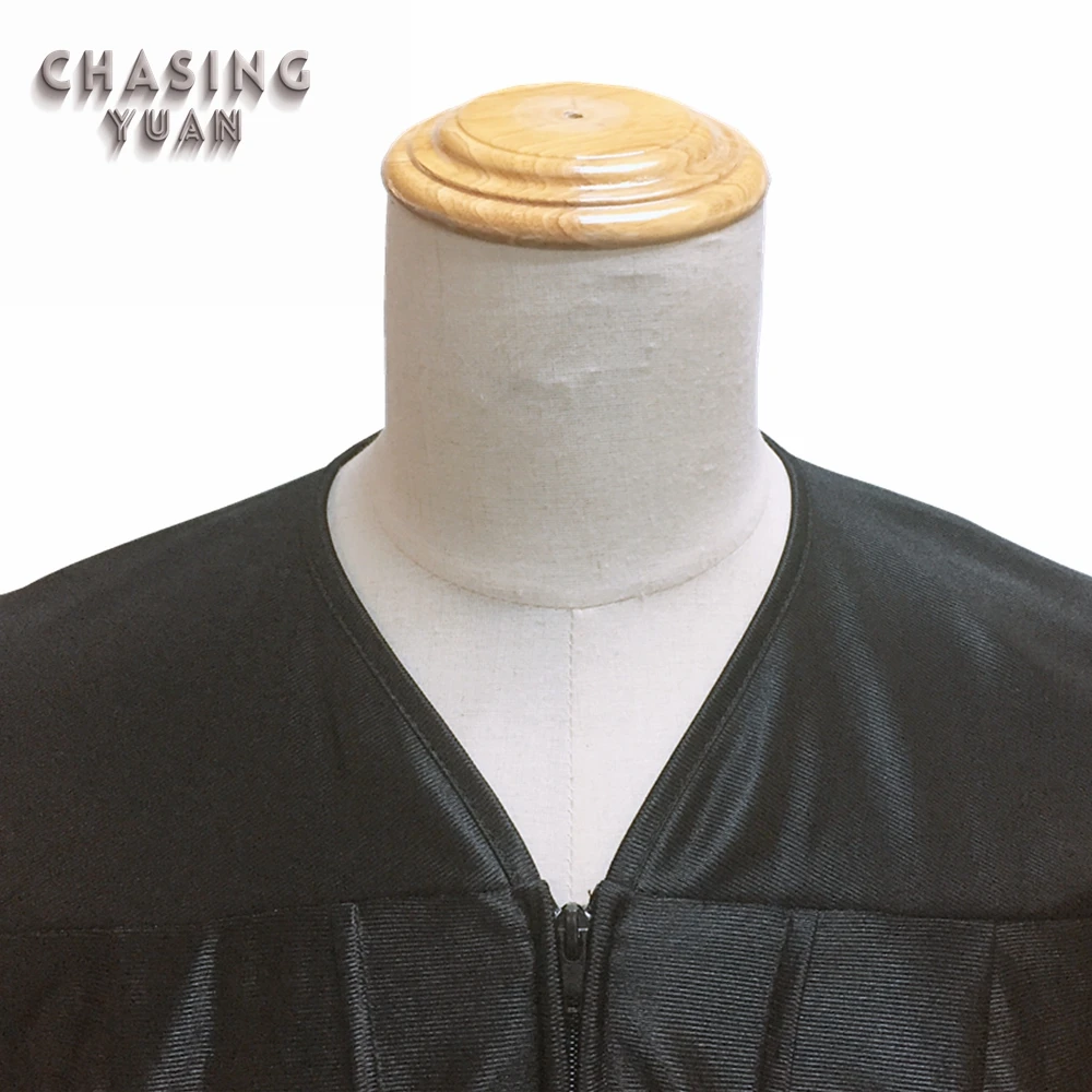 
Высококачественные блестящие черные халаты для церковного хора 