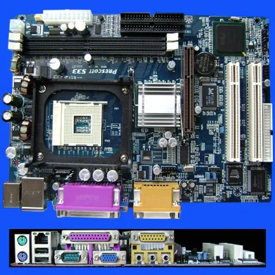 motherboard intel 845