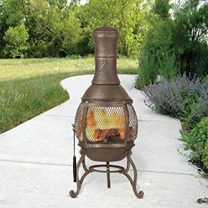 Outdoor Garden Cast Iron Chimenea Fireplace Buy Outdoor Fire Pit Wood Burning Fire Pit Garden Treasures Fire Pit Product On Alibaba Com