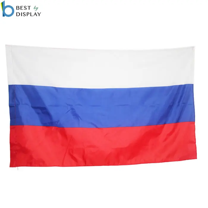 All Country Flags Custom Nation Russia Hand Flag With Stick