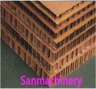 Honeycomb Paper Panel Lamination Line with CE