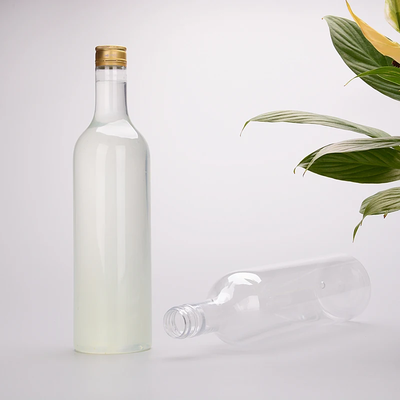 25 oz Empty Liquor Bottles Drinking champagne Plastic Bottle
