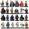 Latest Space Star Wars Figures 24pcs lot Darth Vader C3PO Yoda B2B Solider Lepin Starwars Building