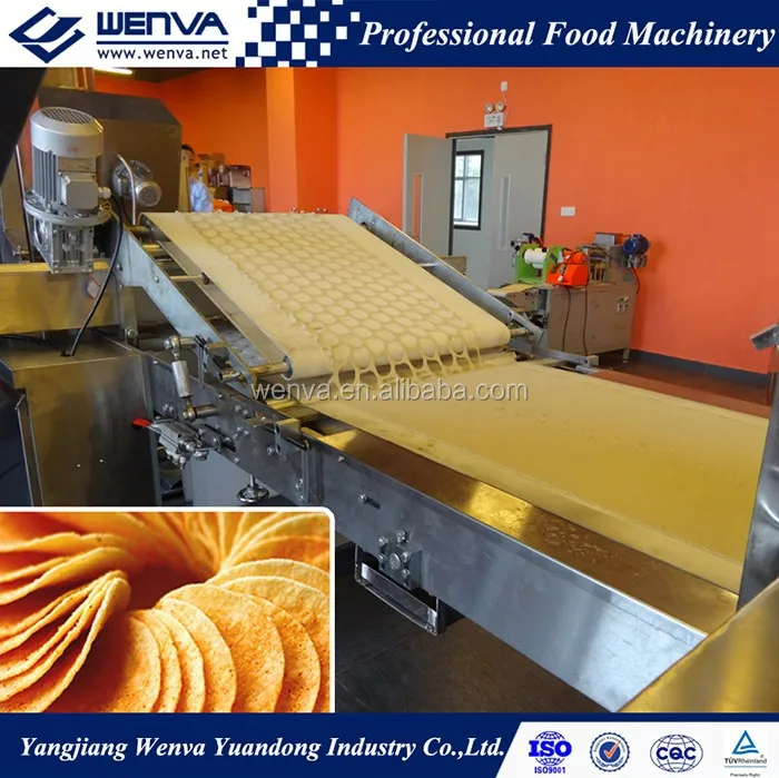 
Полностью автоматическая линия по производству нежареных картофельных чипсов для продажи по заводской цене 