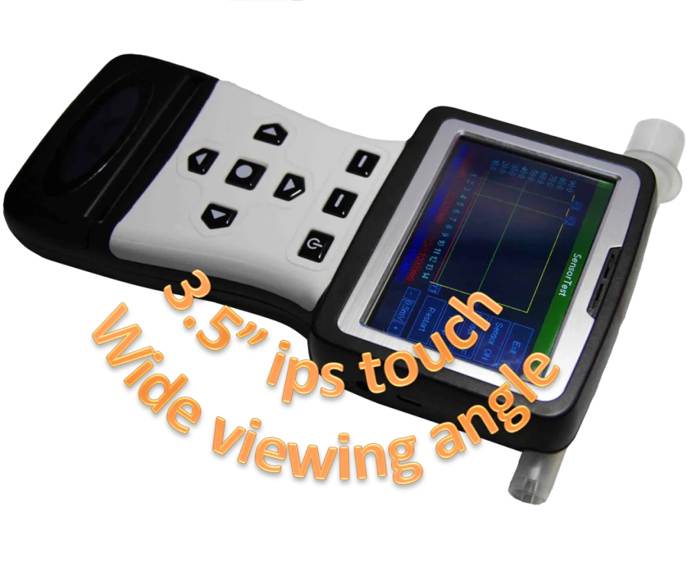 Профессиональный Алкотестер с емкостной сенсорной панелью