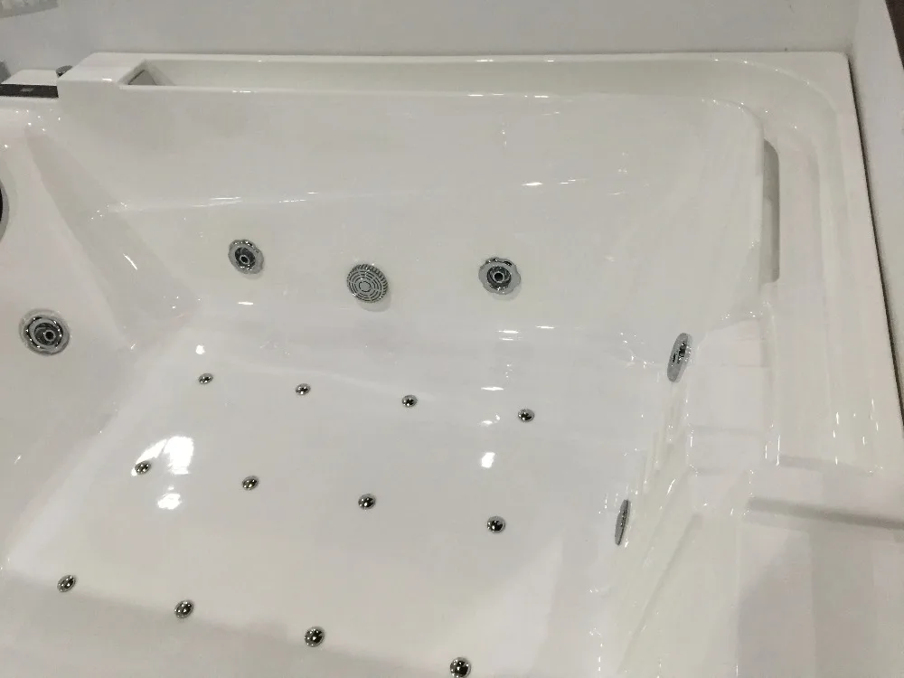 Big Size Portable 2 Person whirlpool Massage Bathtub 190x150