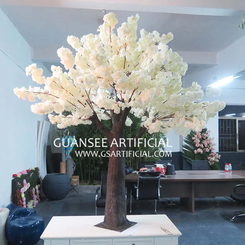 Centerpiece Artificial Cherry Blossom Tree for Wedding Decorations Table Decor